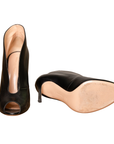 Gianvito Rossi peep toe ankle boots