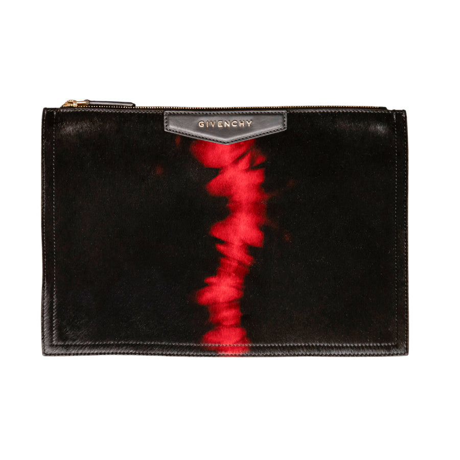 Givenchy Große Clutch aus Kuhfell
