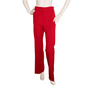 Gucci straight-cut pleated trousers