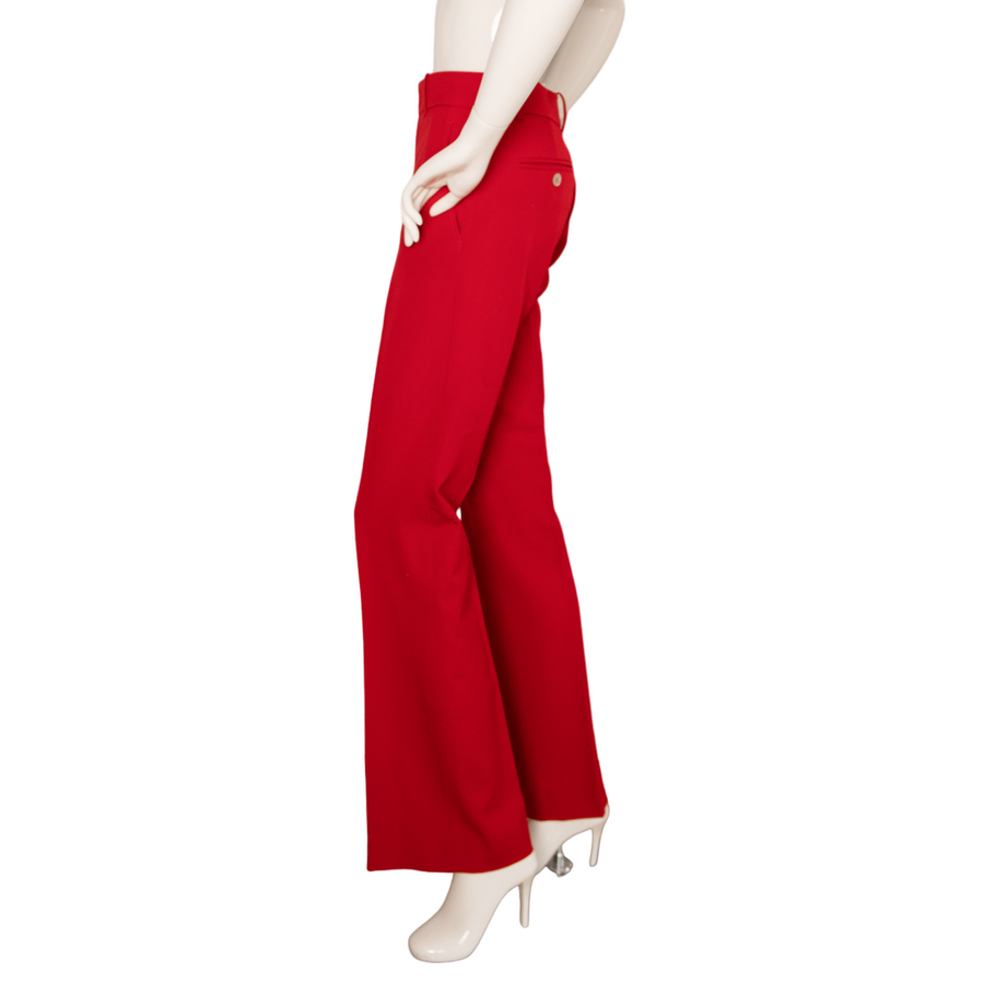 Gucci straight-cut pleated trousers