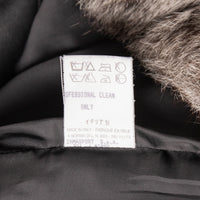 Gucci leather jacket with removable fur