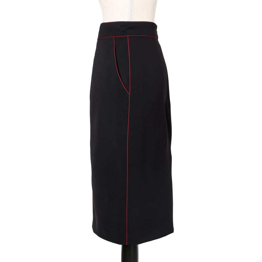Gucci skirt with side pockets and separate belt
