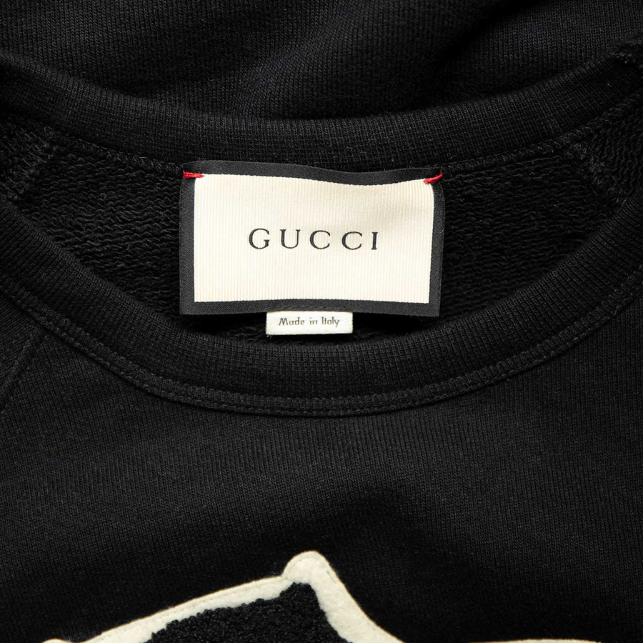 Gucci Sweatshirt im Oversizestil mit "Blind for Love" Print