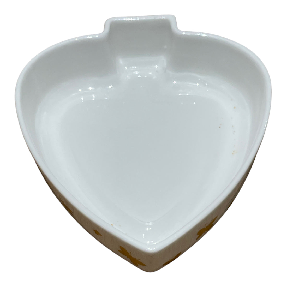 Gucci Vintage Heart Shaped Porcelain Jar