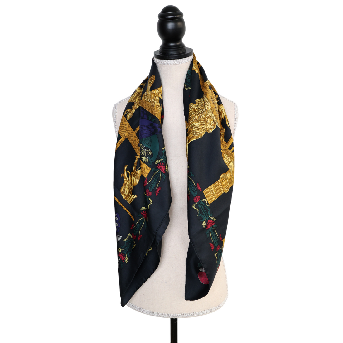 Hermès Large Silk Carré “Torana”