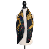 Hermès Large Silk Carré “Torana”