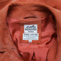 Hermès men's suede jacket