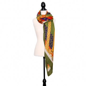 Hermès cashmere scarf "Brins D'Or"