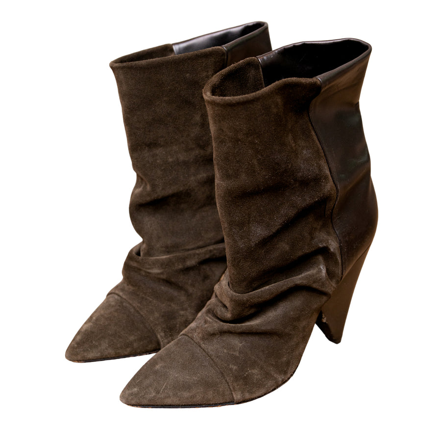 Isabel Marant Andrew ankle boots in a signature look