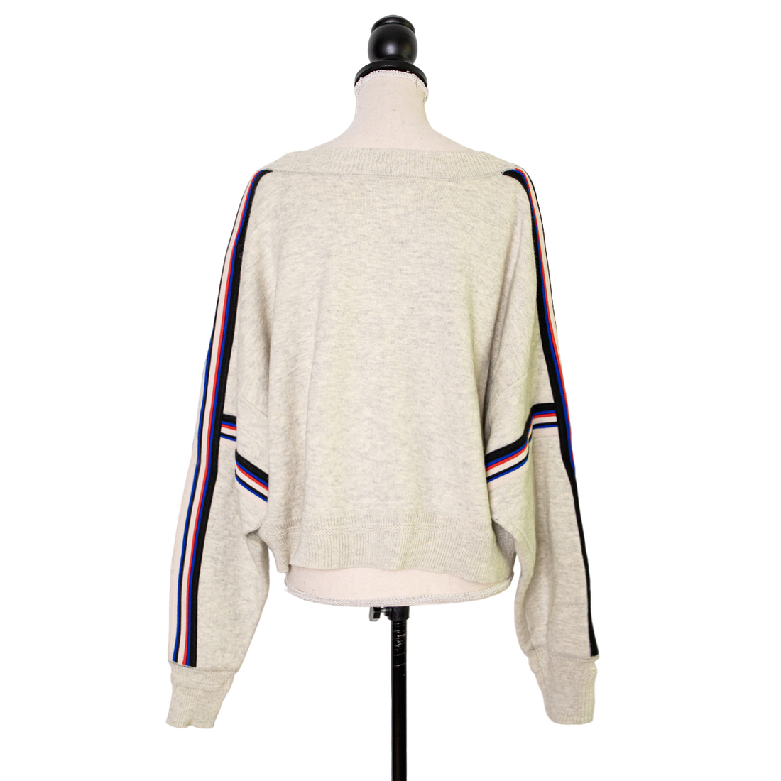Isabel Marant Etoile cropped sweater with stripe details