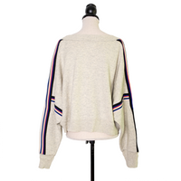 Isabel Marant Etoile cropped sweater with stripe details