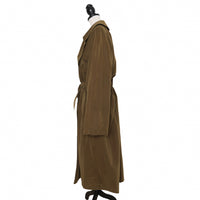 Jil Sander trench coat in olive