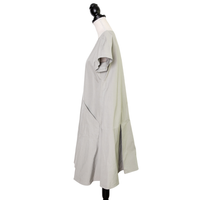 Jil Sander Flared cotton dress with patch pockets