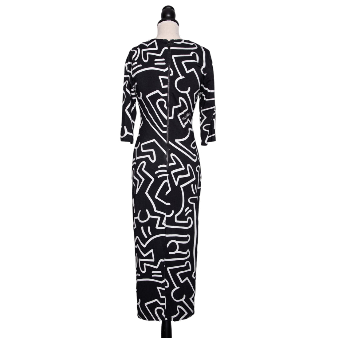 Keith Haring x Alice+Olivia midi dress in signature print