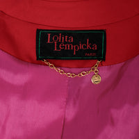 Lolita Lempicka Vintage Two Tone Blazer with Fancy Buttons