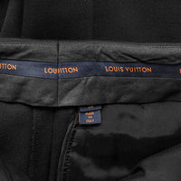 Louis Vuitton Bundfaltenhose mit Lederschließe