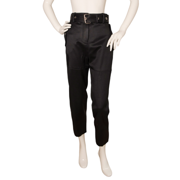 Louis Vuitton high-waisted trousers with side pockets and belt