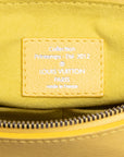 Louis Vuitton Limited Edition Yellow Monogram Denim Speedy Round Bag