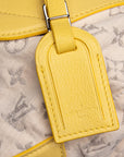 Louis Vuitton Limited Edition Yellow Monogram Denim Speedy Round Bag