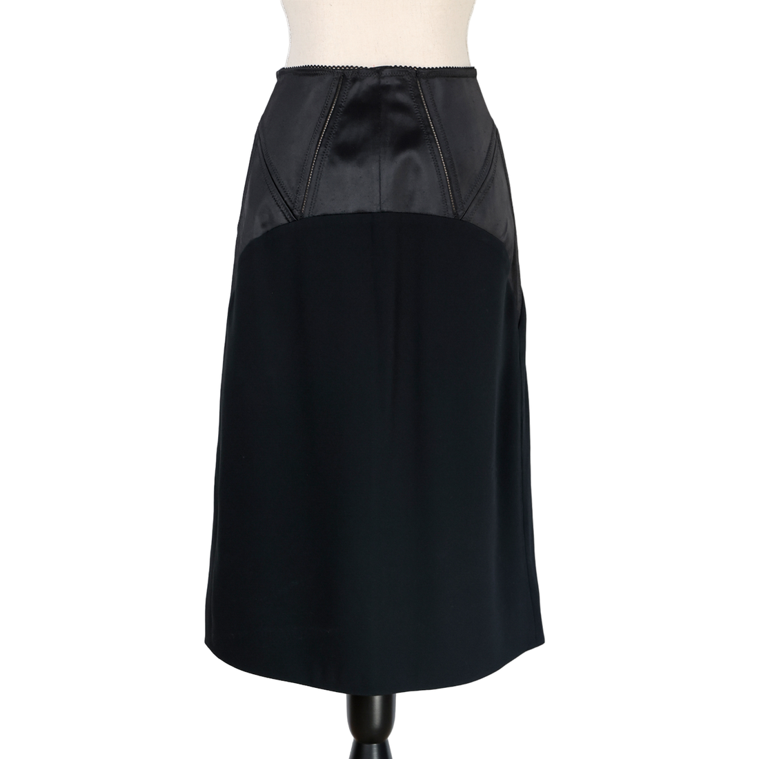 Louis Vuitton skirt with openwork details
