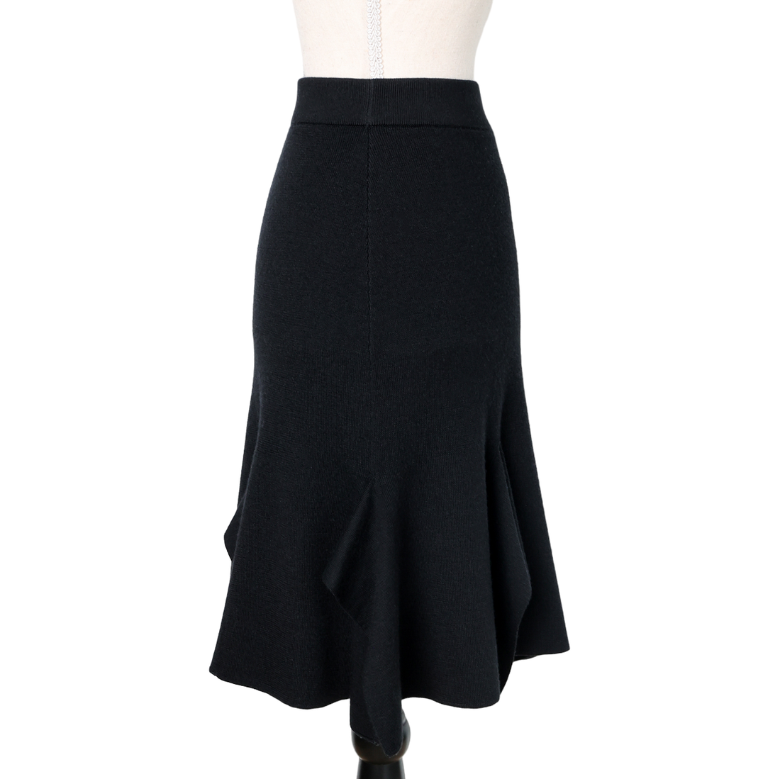 Louis Vuitton wool skirt with flounces