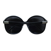 Matthew Williamson x Linda Farrow Schwarze Sonnenbrille im Oversize Stil