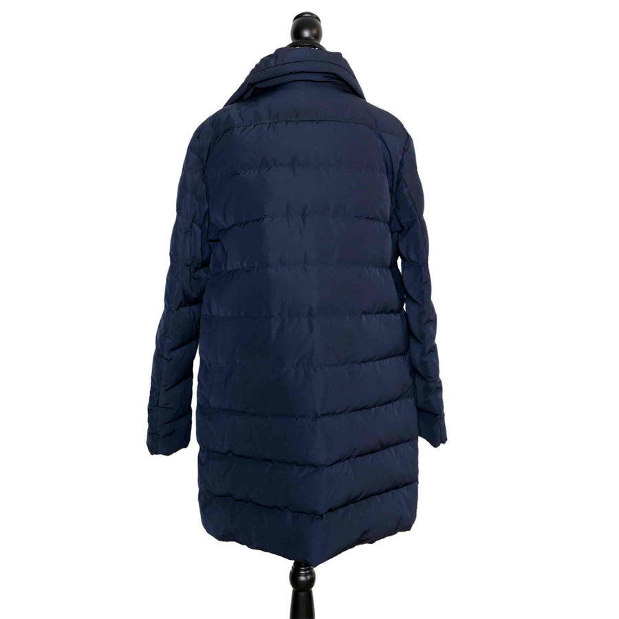 Moncler Dark Blue Down Coat