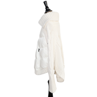 Moncler children's cape made of wool and down