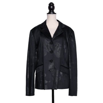 Moschino Jeans Lightweight blazer with a subtle floral print