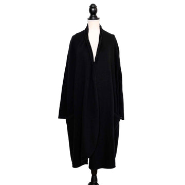 NN Casual knitted cashmere coat