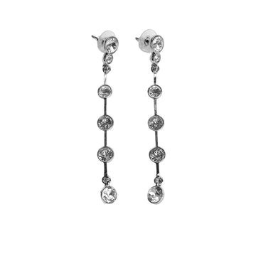 NN earrings with rhinestones
