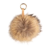 NN bag charm made of fur
