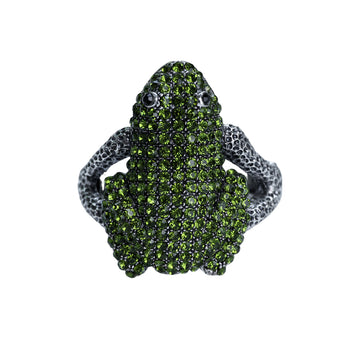 NN Vintage Crystal Frog Bracelet