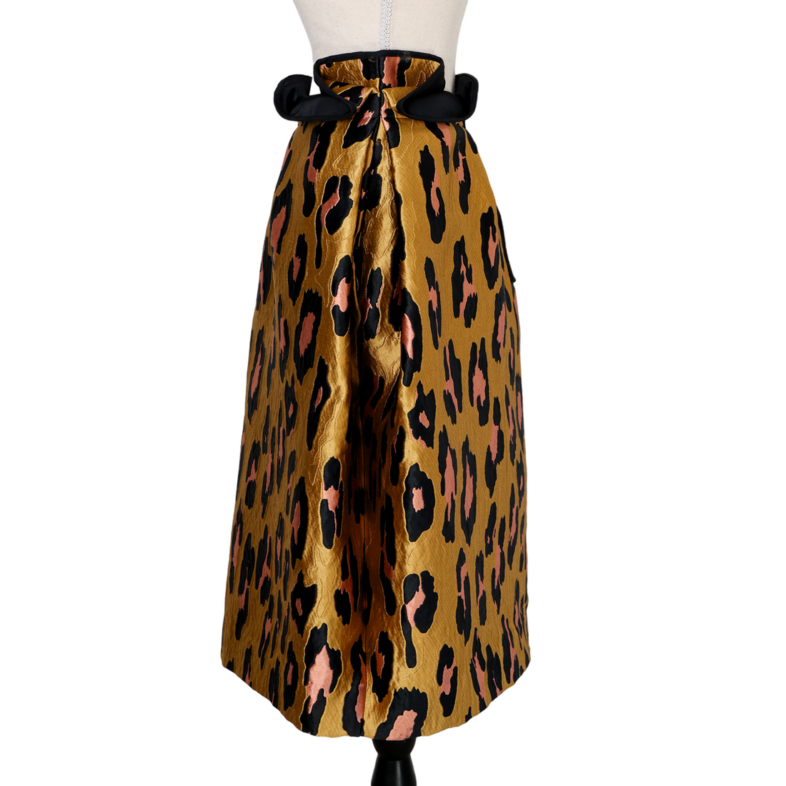 Odeeh Flared skirt in a leopard look