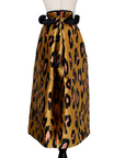 Odeeh Flared skirt in a leopard look