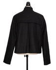 Proenza Schouler boxy zip-up wool blazer