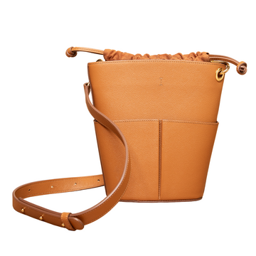 RSVP Low Five bucket bag with inner pouch 