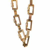 Roberta di Camerino Golden vintage link belt