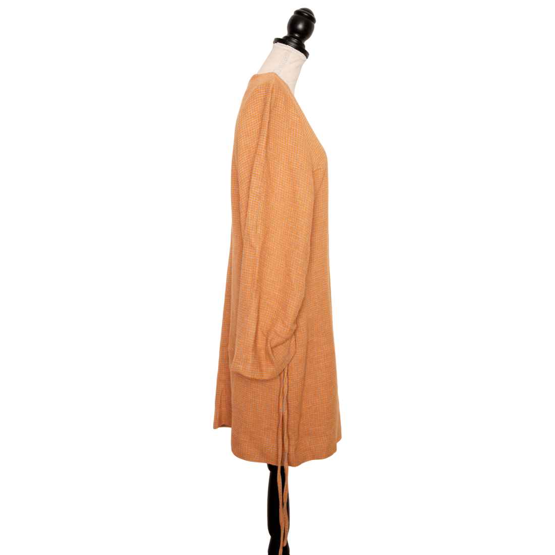 Rodebjer A-Linien Kleid im Sixties Style mit gerafften Ärmeln