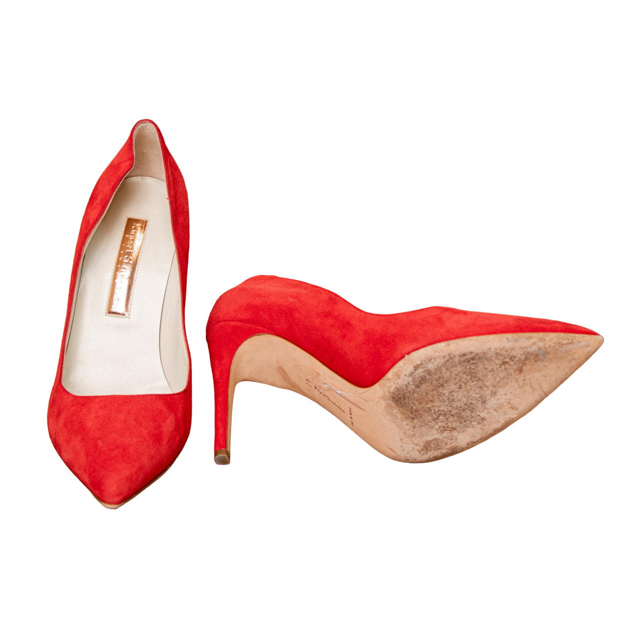 Rupert Sanderson Classic Suede Pumps