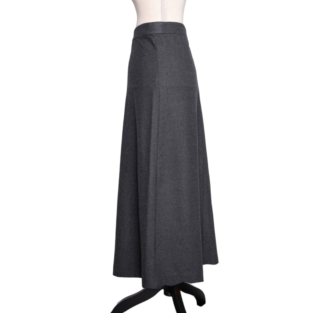 Theory A-line skirt in midi length