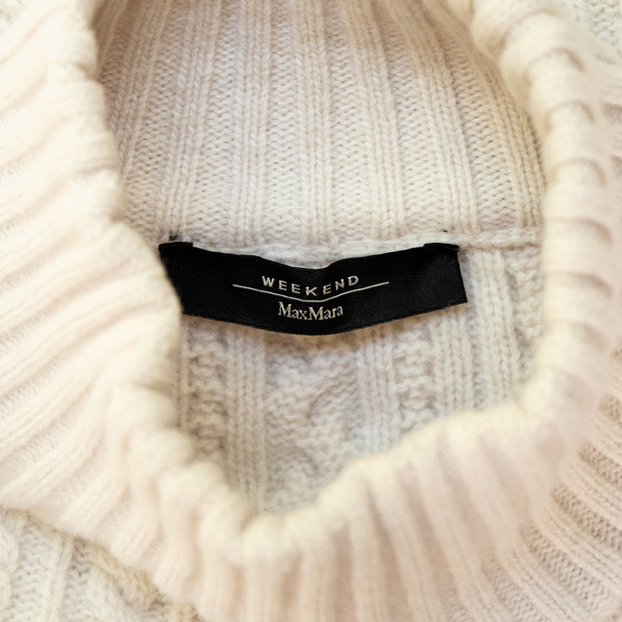 Weekend Max Mara Wollpullover in crème