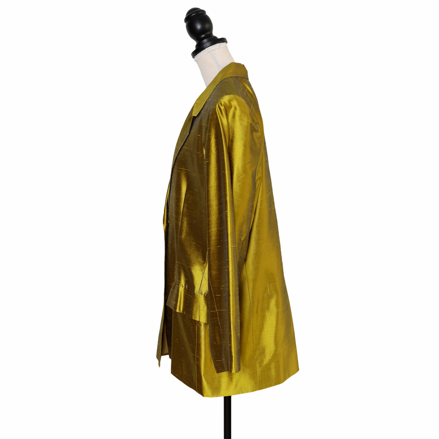 Yves Saint Laurent vintage wild silk blazer