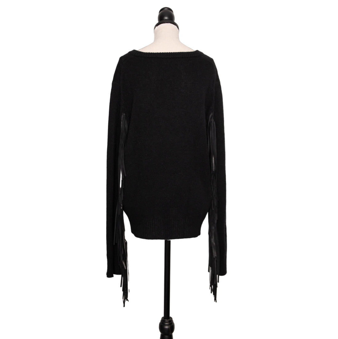 Zadig &amp; Voltaire cashmere sweater with fringe details