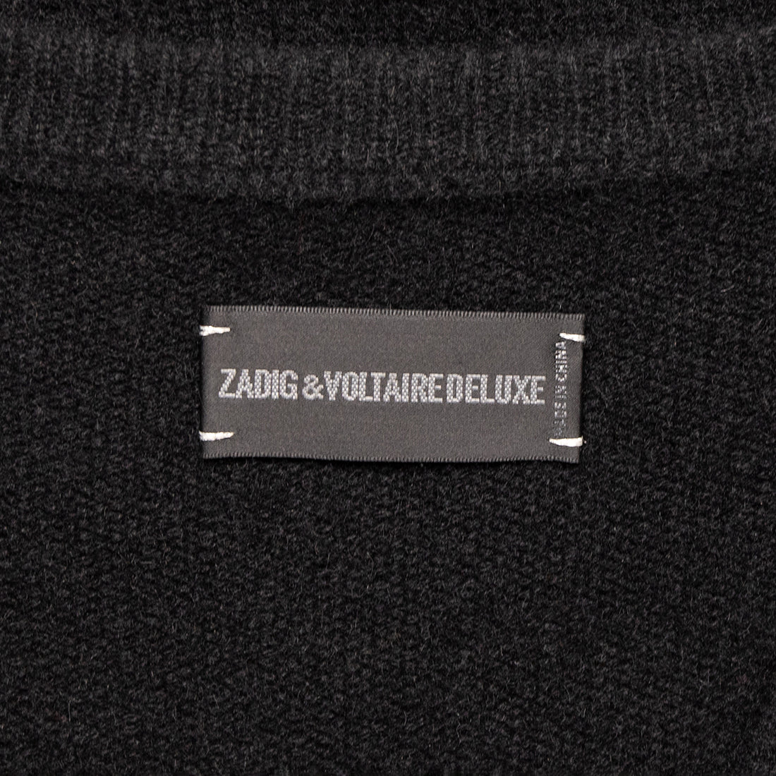 Zadig &amp; Voltaire cashmere sweater with fringe details
