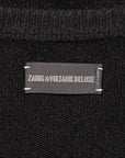 Zadig &amp; Voltaire cashmere sweater with fringe details