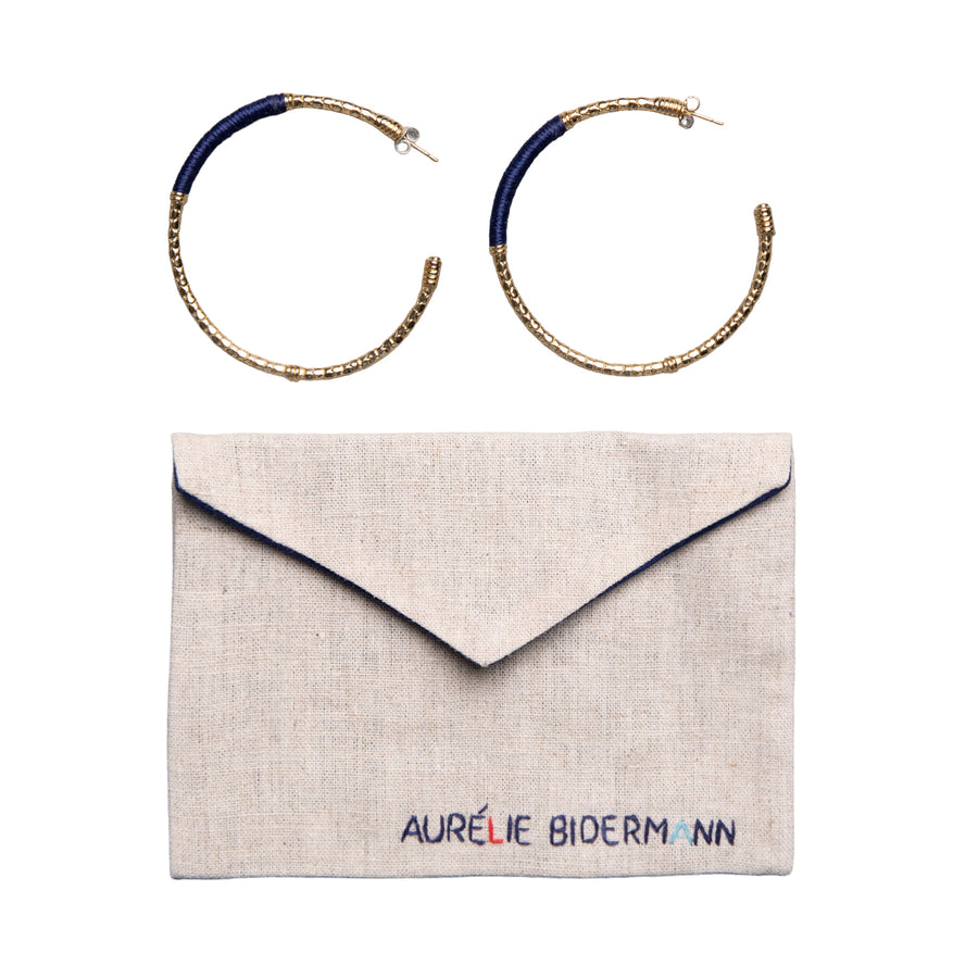 Aurelie Bidermann Gold hoop earrings