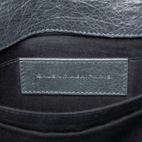 Balenciaga Gray City Clutch Bag