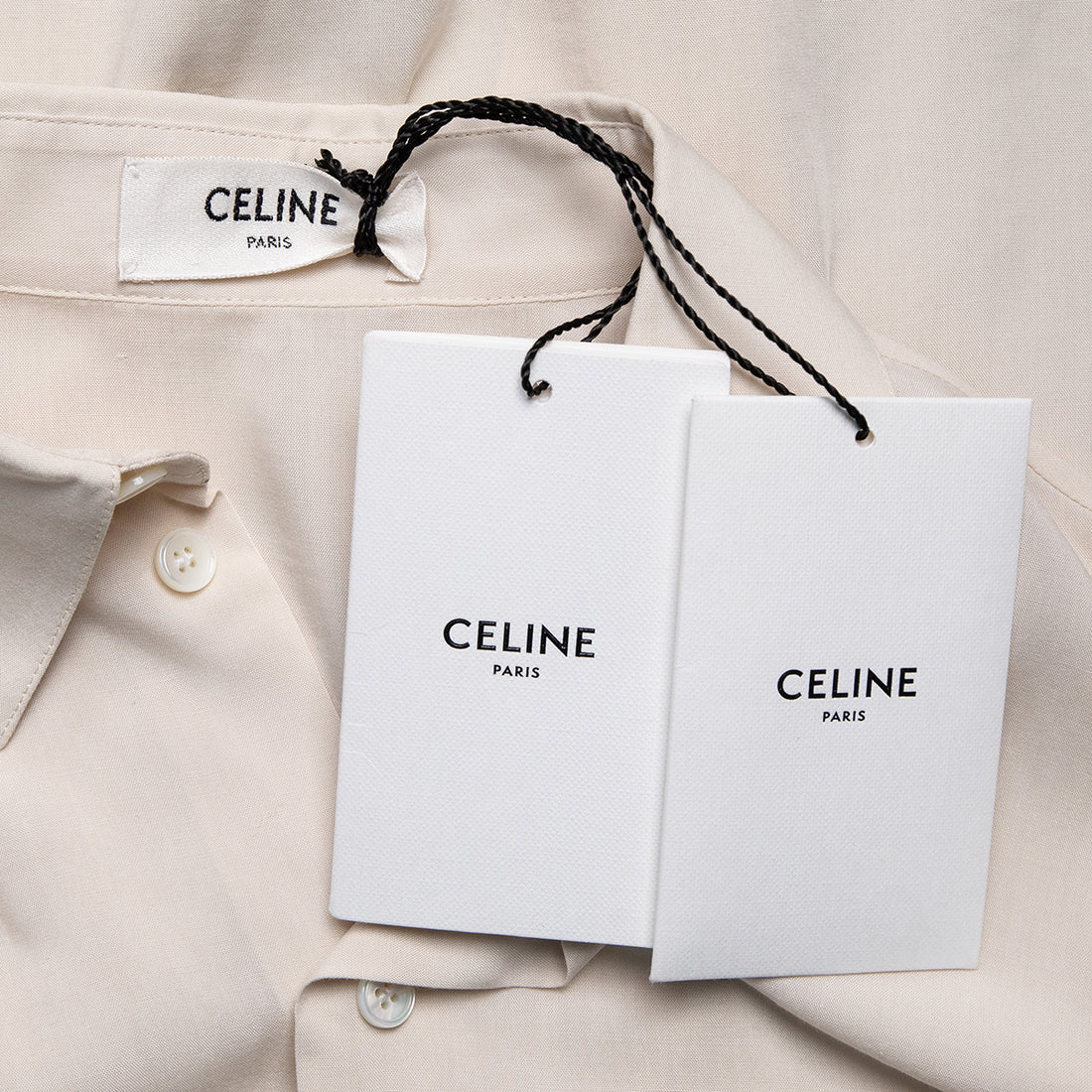 Celine Bluse im Cropped Stil