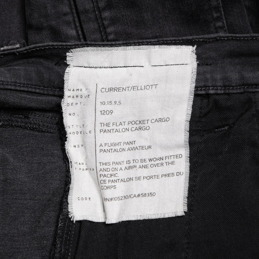Current/Elliot Schwarze "The Flat Pocket Cargo" Jeans